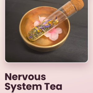 Botanical Nervous System Tea met blauwe lotus Inhoud: 50 gram (±25 koppen)